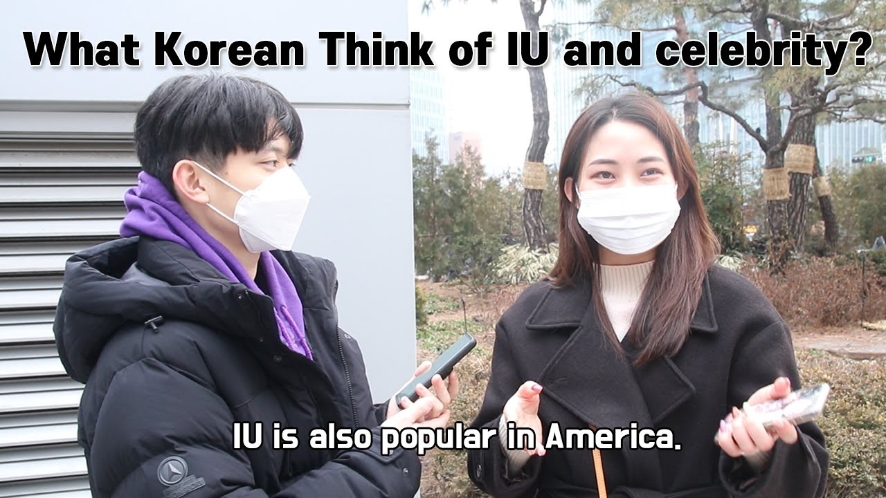 SUB)What Korean Think of IU and celebrity?/KOREAN INTERVIEW(한국인 인터뷰)