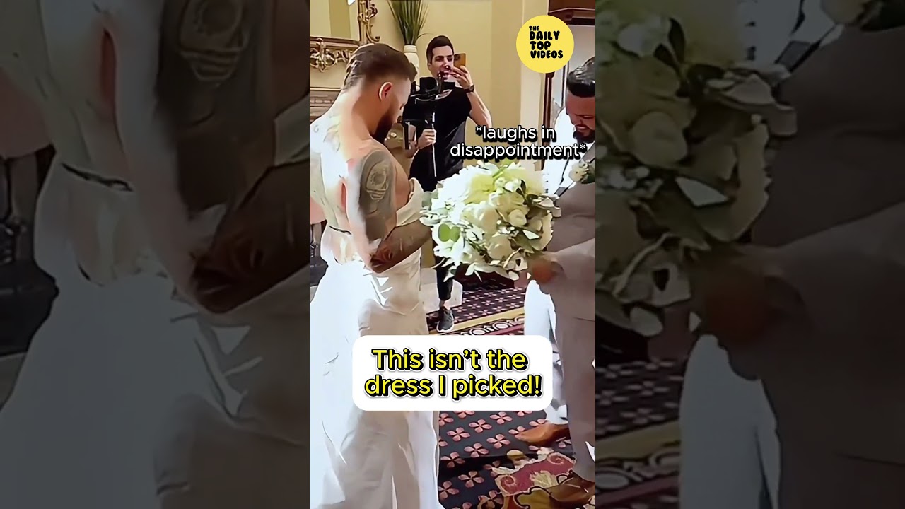 Best Man Tricked in Fake First Look 🤣 #WeddingPrank