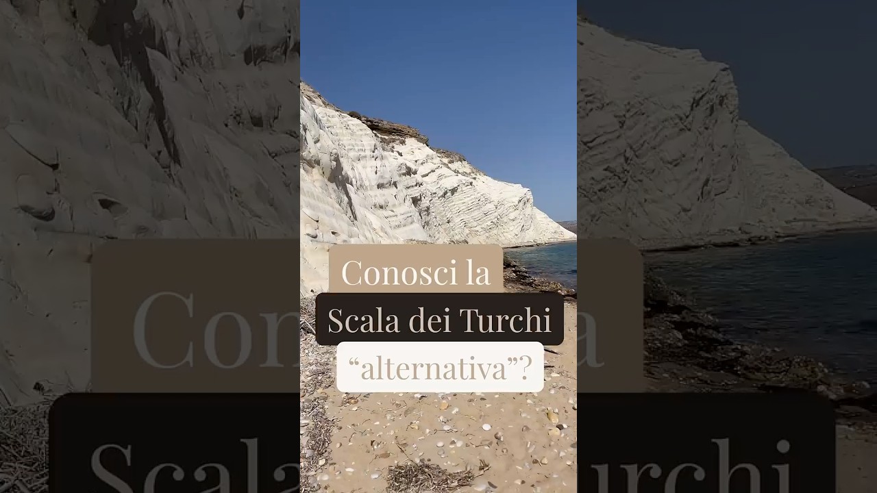 Conosci la Scala dei Turchi &ldquo;alternativa&rdquo;?