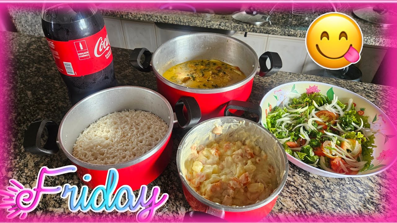 GIH NA COZINHA ,ALMOÇO DE SEXTA FEIRA SANTA