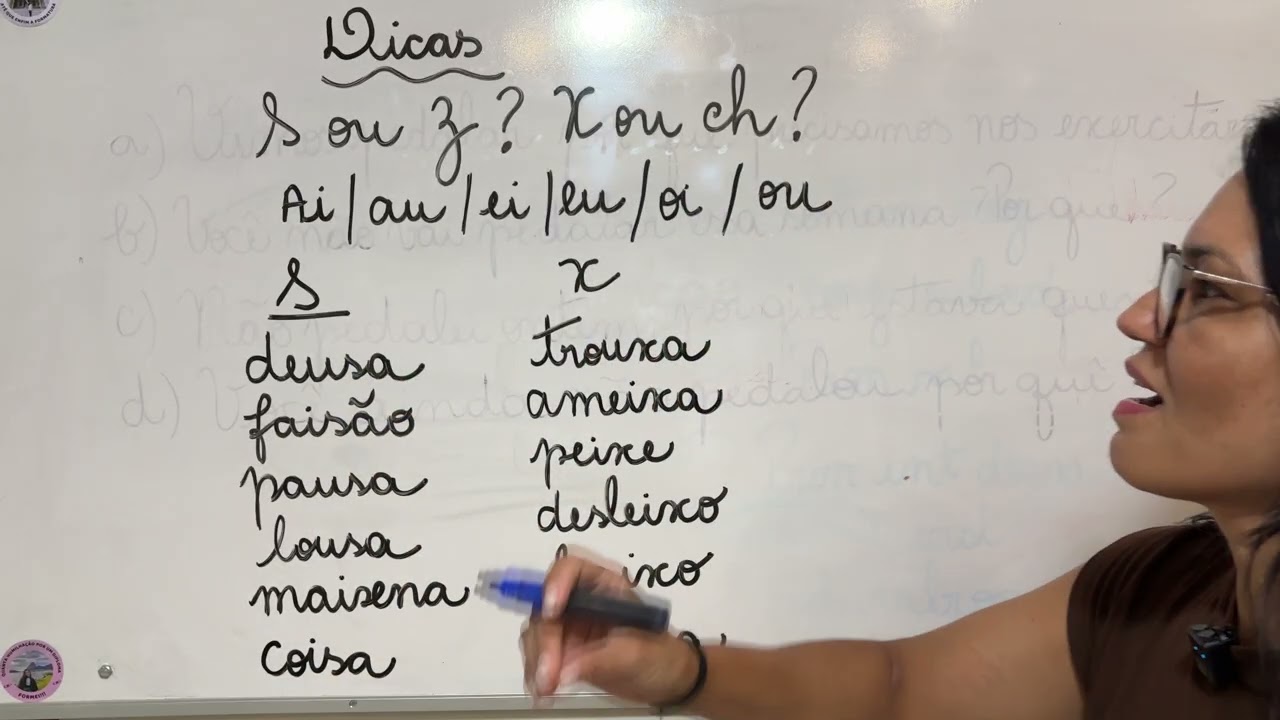 Ortografia: uso do S e X.