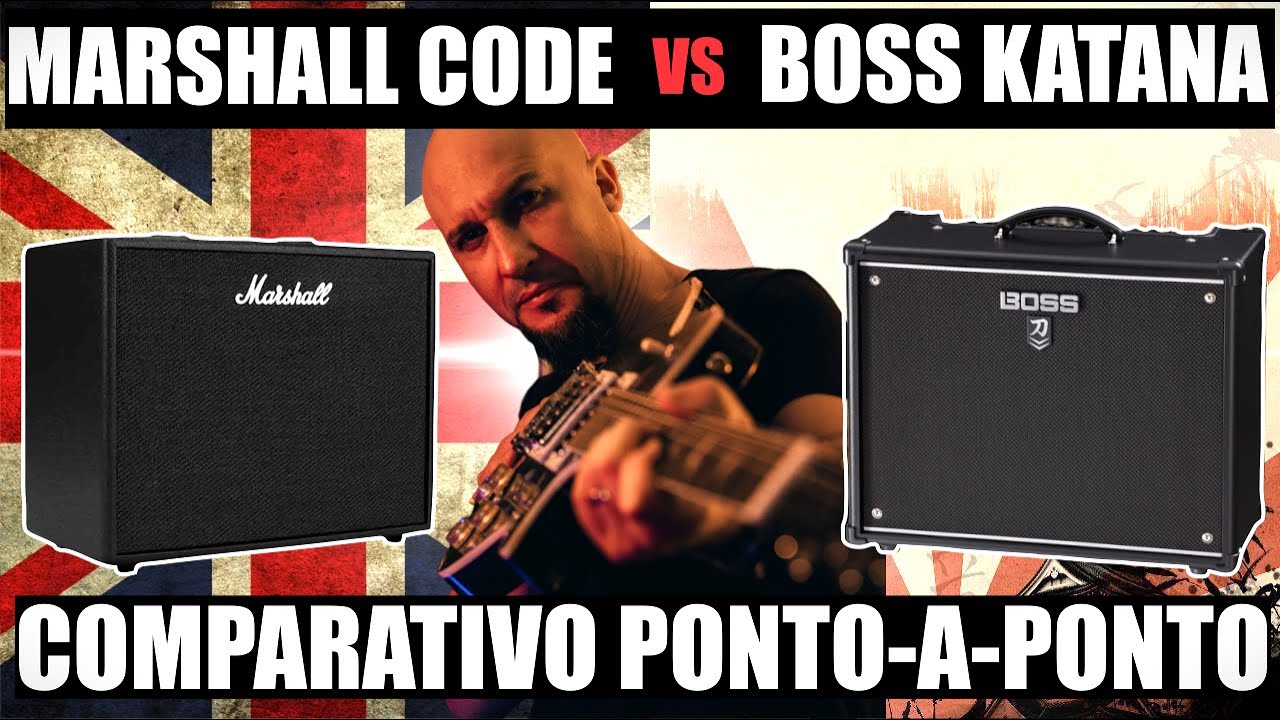 MARSHALL CODE VS BOSS KATANA - COMPARATIVO PONTO À PONTO pra Você COMPRAR CERTO!