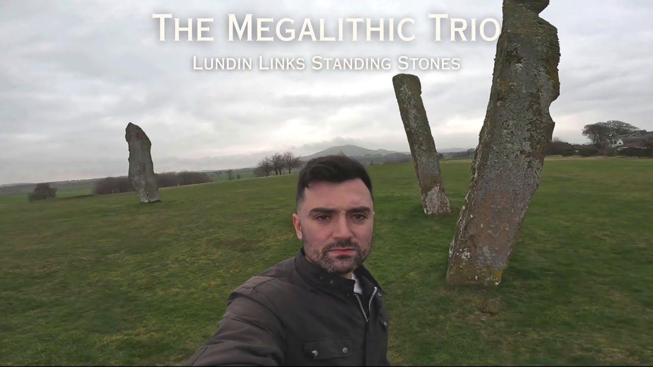 The Megalithic Trio 🏴󠁧󠁢󠁳󠁣󠁴󠁿 | Exploring The Lundin Links Standing Stones |