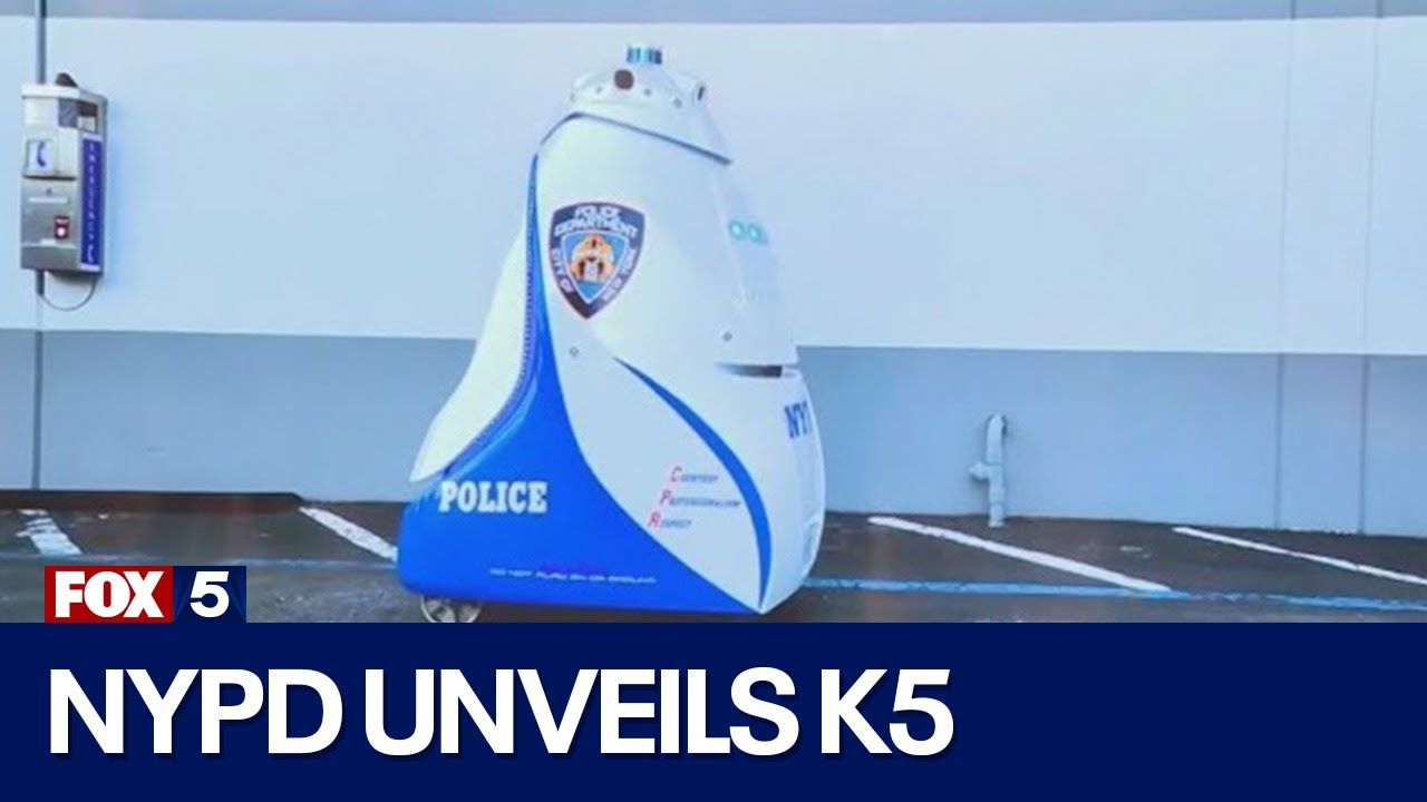 NYPD unveils K5, the subway's new robot guardian