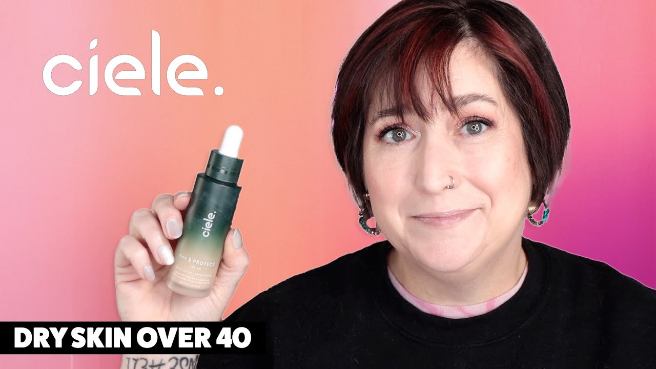 CIELE TINT & PROTECT TINTED SERUM FOUNDATION | Dry Skin Review & Wear Test