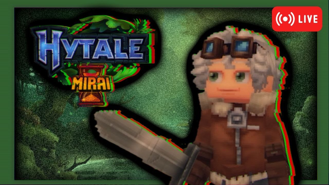 VTUBER BR | TESTANDO O HYTALE COM A MIRAI!!