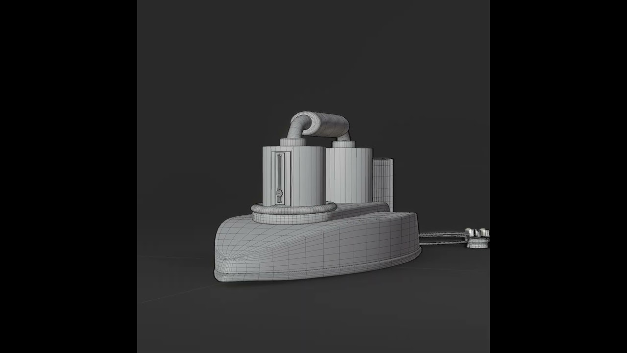 Stylish Iron Box  in Blender | Evee Render