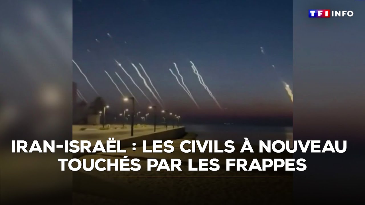 Iran-Israël : les civils à nouveau touchés par les frappes｜TF1 INFO