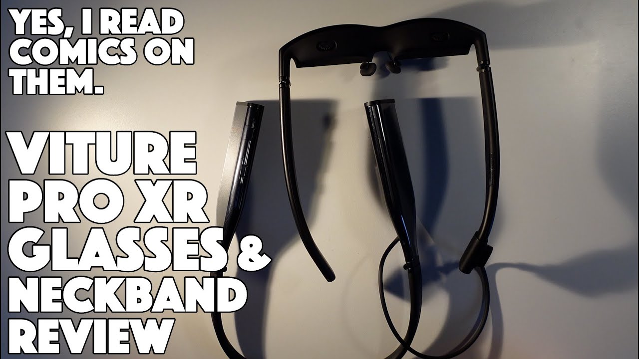Viture Pro XR Glasses and Neckband Review | Yes, I Read Comics On Them