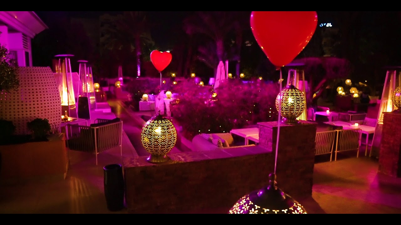 St-Valentin à l'Orangerie et au So Lounge - Sofitel Marrakech