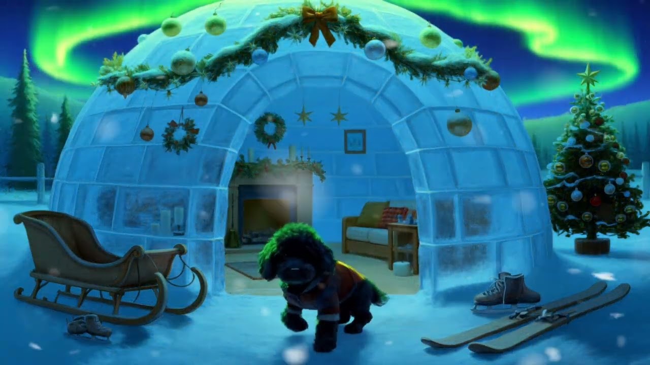 Lofi Winter Beats to Relax, Study & Feel Warm Inside 🎄 Bob’s Cozy Christmas Igloo