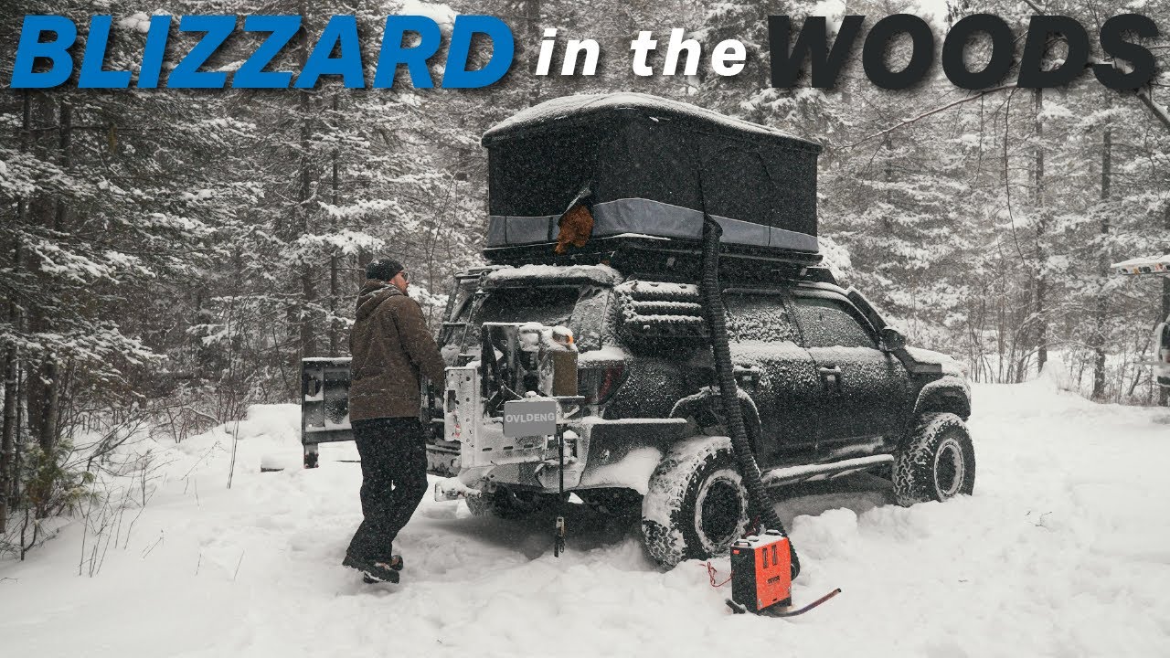 My Favorite Trip This Winter - Fresh Deep Snow Exploring in a Blizzard!