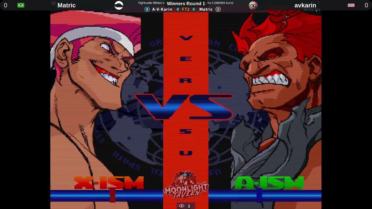 The Wolf Pack Squad Presents STREET FIGHTER ALPHA 3 TOURNAMENT (FIGHTCADE 2,ARCADE)