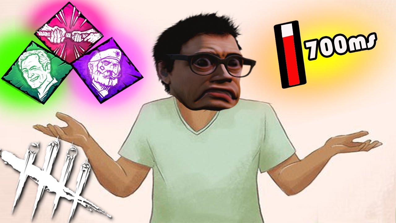 Вот как выглядит DBD с пингом 700...