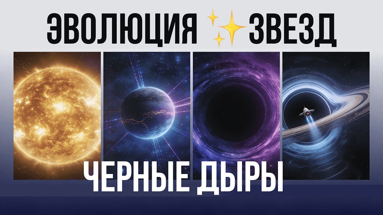 Эволюция звёзд // Нейтронные звёзды // Чёрные дыры // Что произойдёт при падении в чёрную дыру?