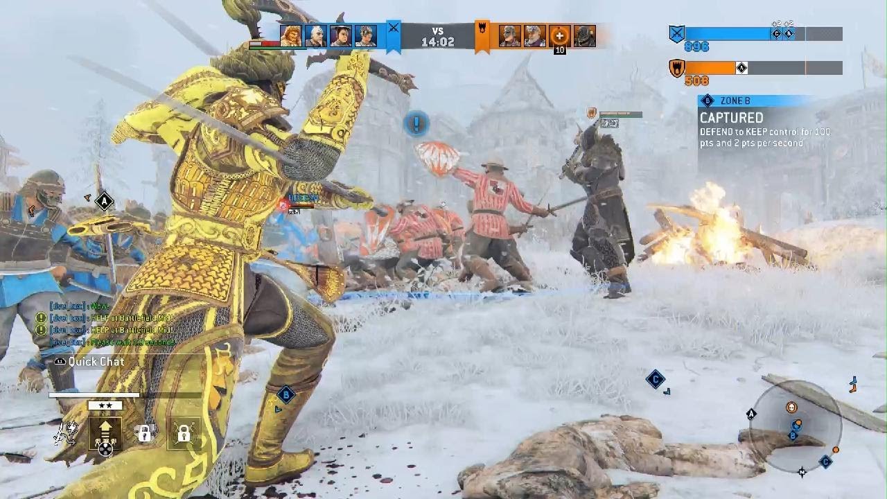 For Honor,ez gank