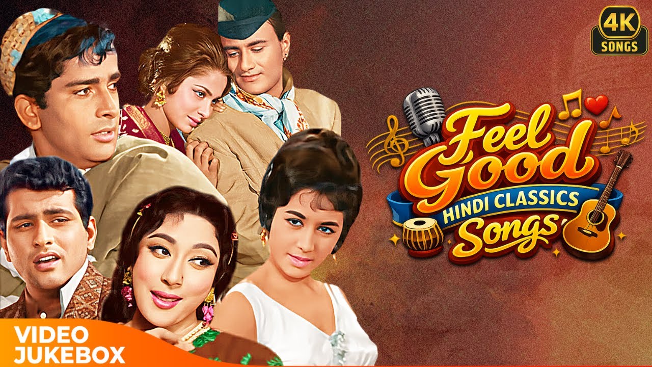 Feel Good Hindi Classics Songs Jukebox 💘 1965 Evergreen Bollywood Hits 🎶✨| Hindi 4K Songs