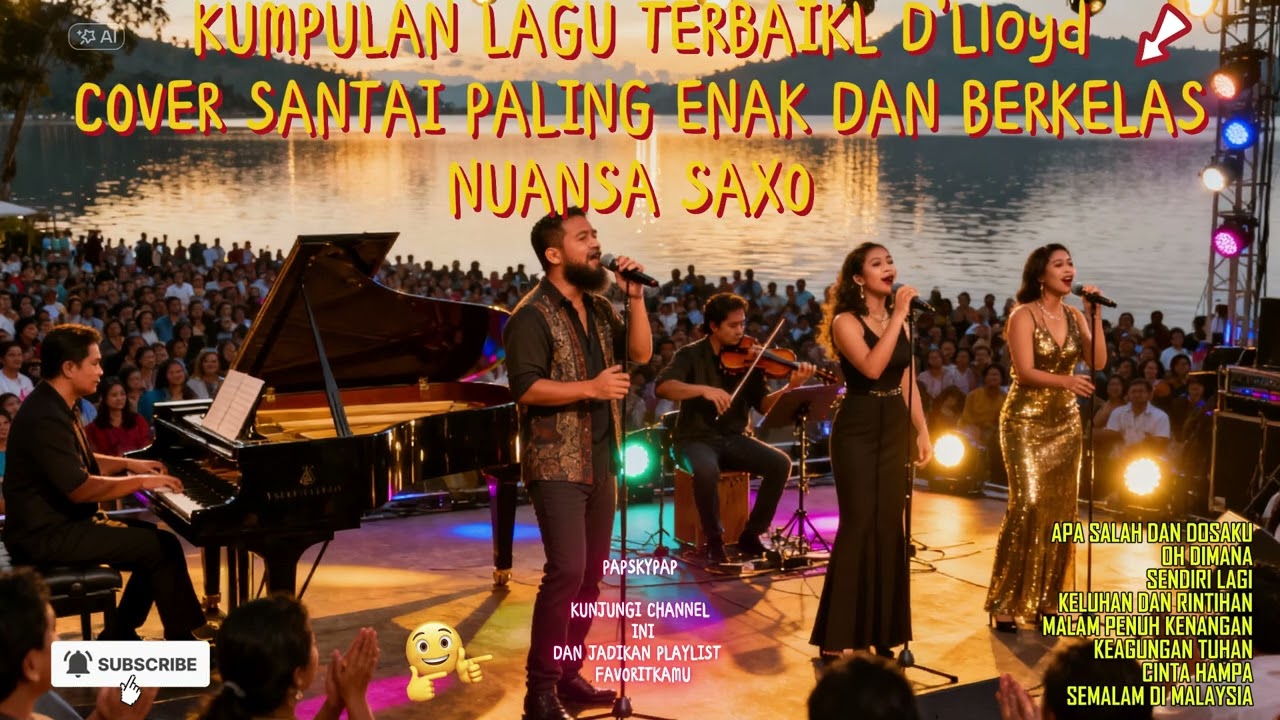 D'LLOYD | ALBUM COVER | PALING COCOK BUATMU | NUANSA JAZZ SAXO