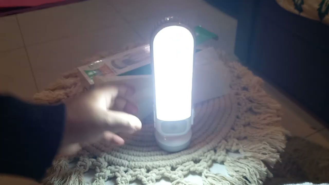 Unboxing 250 Meter High Range Solar LED Hand Lamp | Emergency Portable & Rechargeable LED Light 2025