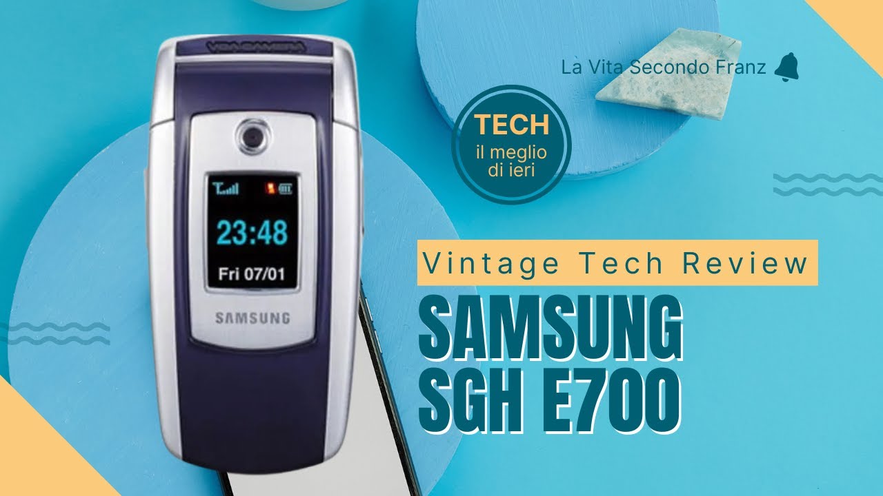 📱 Samsung SGH-E700 – Il Flip Phone Elegante Che Ha Conquistato Tutti! 🔥