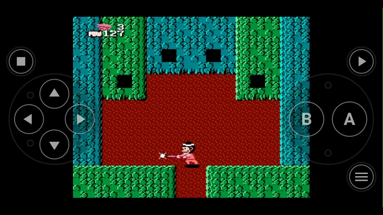 Dragon Power - gameplay NES DBZ Adventure Beat em up Fighting game Martial arts