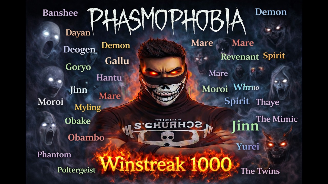 Phasmofobia winstreak 20/1000