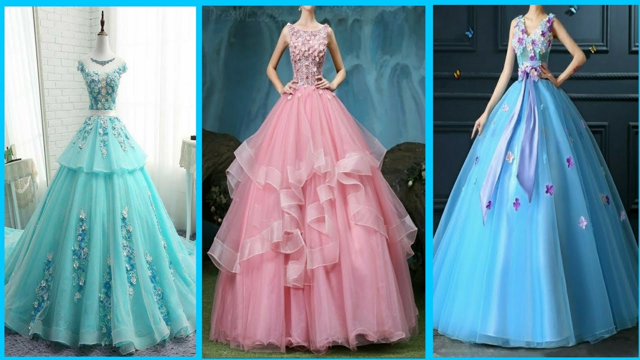 Latest beautiful gowns designs for girl 2019 || latest beautiful designs