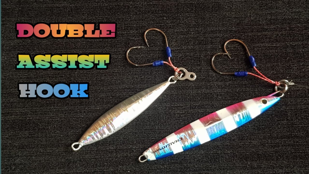 HOW TO MAKE SIMPLE DOUBLE ASSIST HOOK | SHORE JIGGING