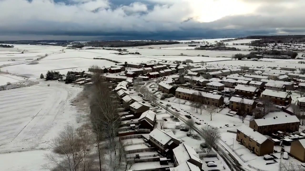 Snow in Auchterderran 24-02-22