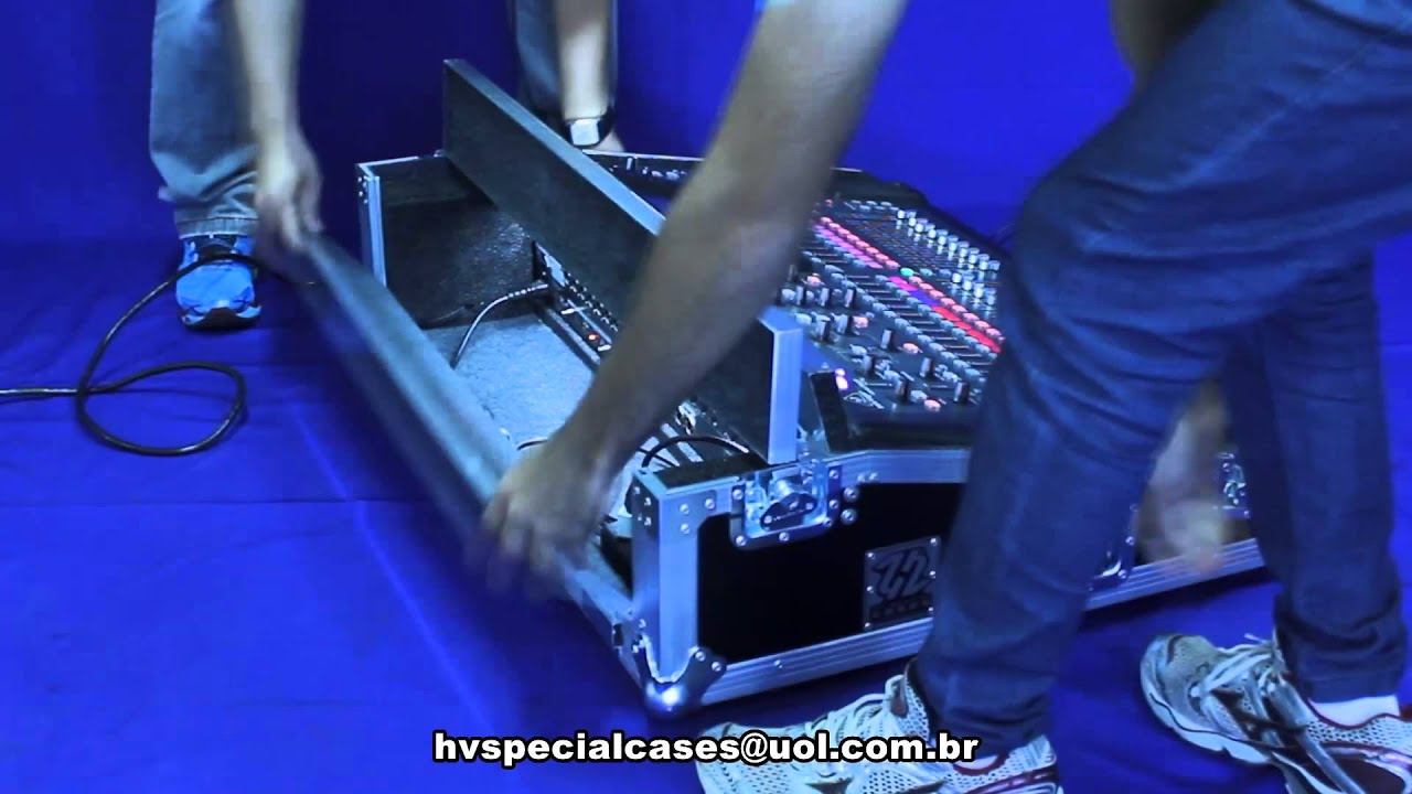 CASE PARA MIXER X32 COM LED LIGHT