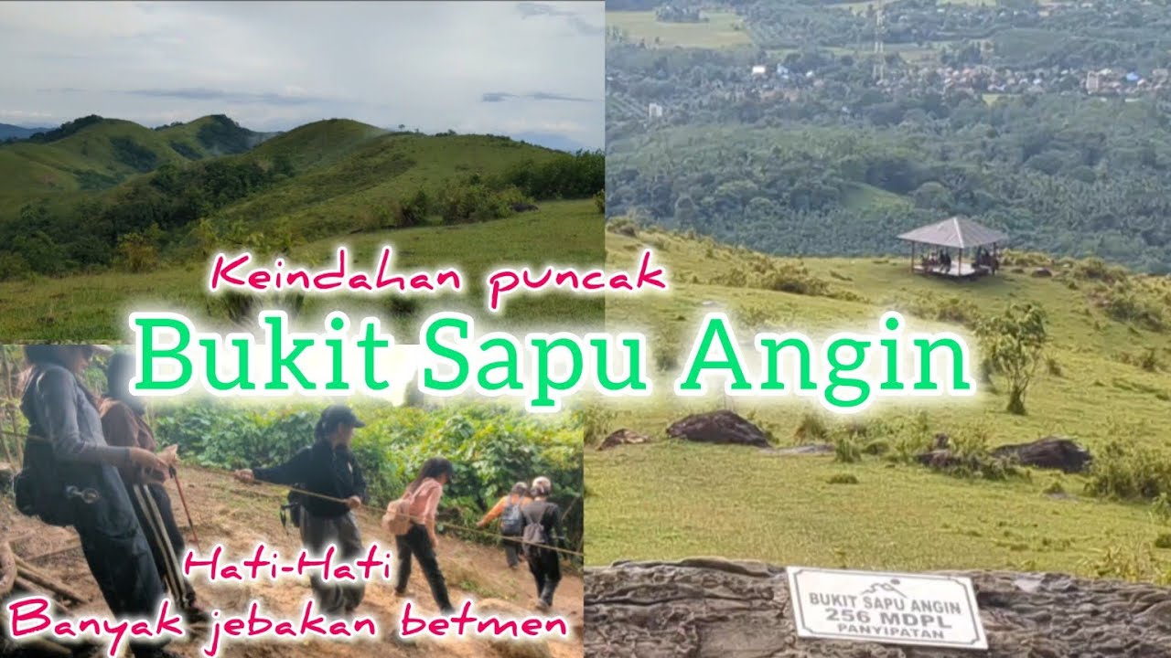 Jalan Menuju Bukit Sapu Angin, Pelaihari Kab Tanah Laut