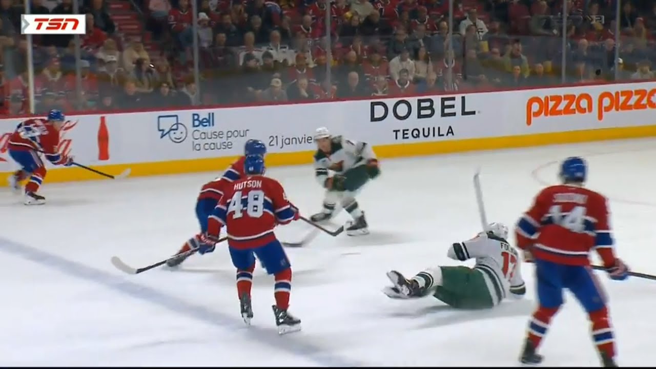 Lane Hutson est chassé, même s’il n’a pas touché à Marcus Foligno