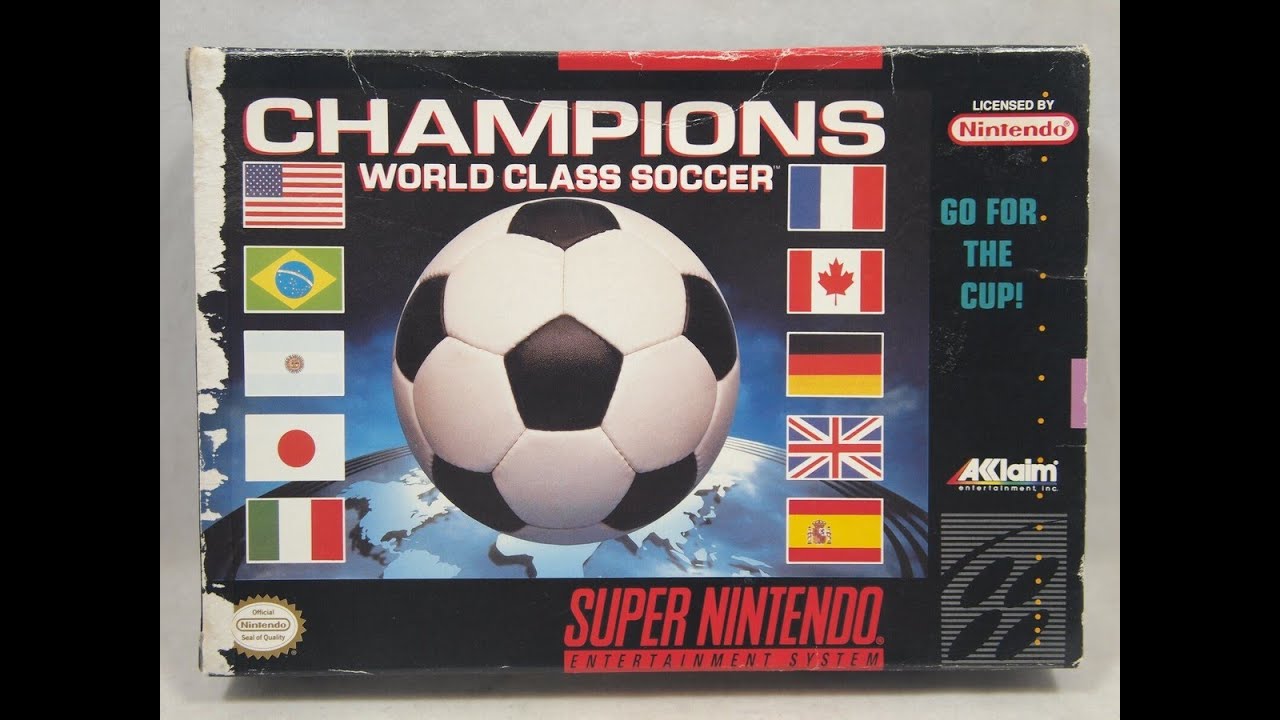 Captain's ARGH!-Cade s5e46 Champions World Class Soccer (SNES, 1993)