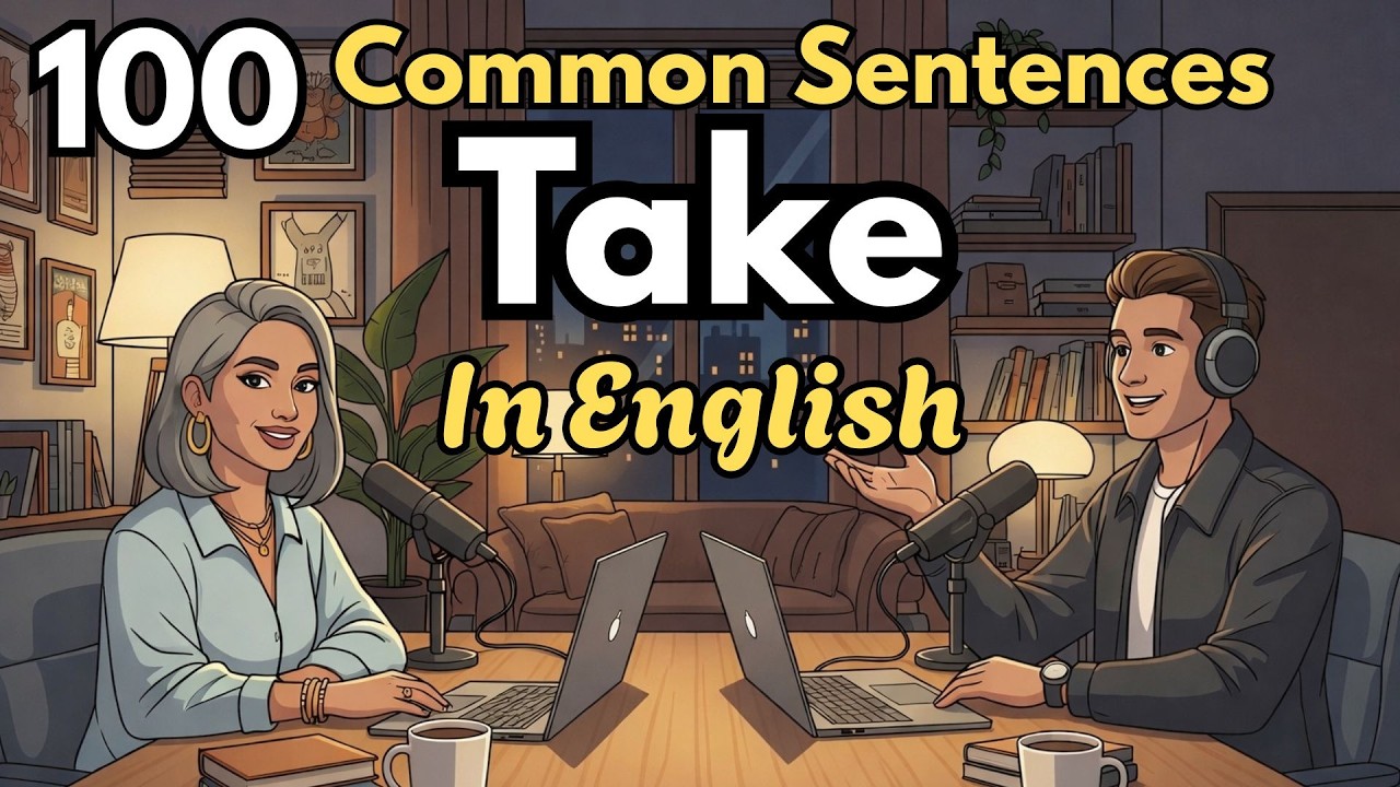 Learn 100 Ways to Use 'Take' in English | English Conversation Practice