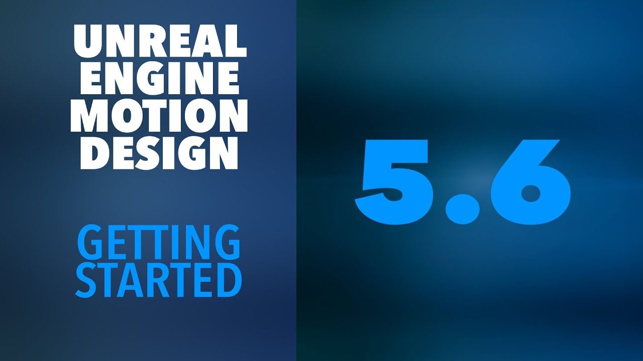 Unreal Engine 5.6 Motion Design Tools User Interface Set Up.