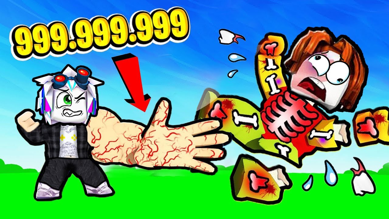 ВЫБИВАЮ ЗУБЫ ВСЕМ КАЧКАМ МЕГА ПОЩЕЧИНОЙ ЗА 1 УДАР! ROBLOX Slap Fight Simulator