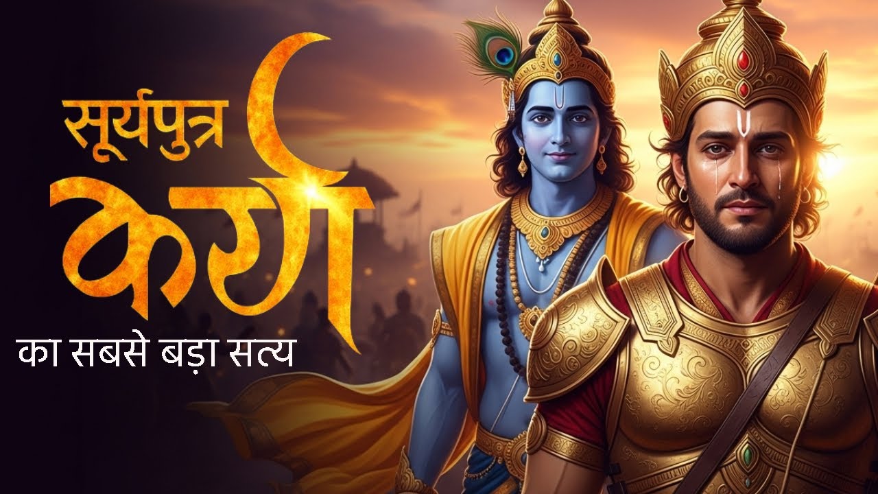 सूर्यपुत्र कर्ण का सबसे बाद सत्य | The Untold Story of Karna | Mahabharata Karna vs Arjun Story