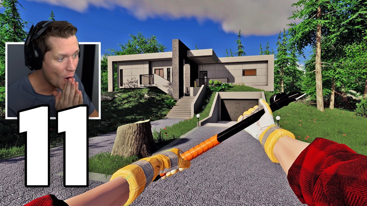 Renovating the Ultimate Modern Home in the Woods - House Flipper 2 - Part 11