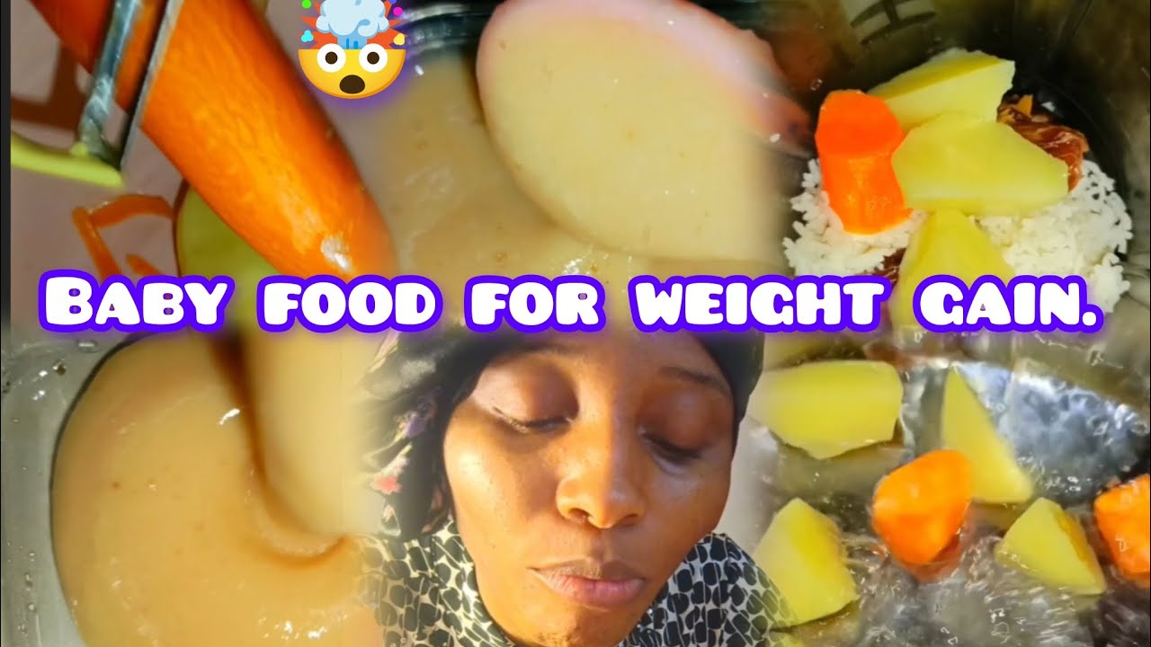 Baby food for weight Gain. #babydiet #babyfood #recipe