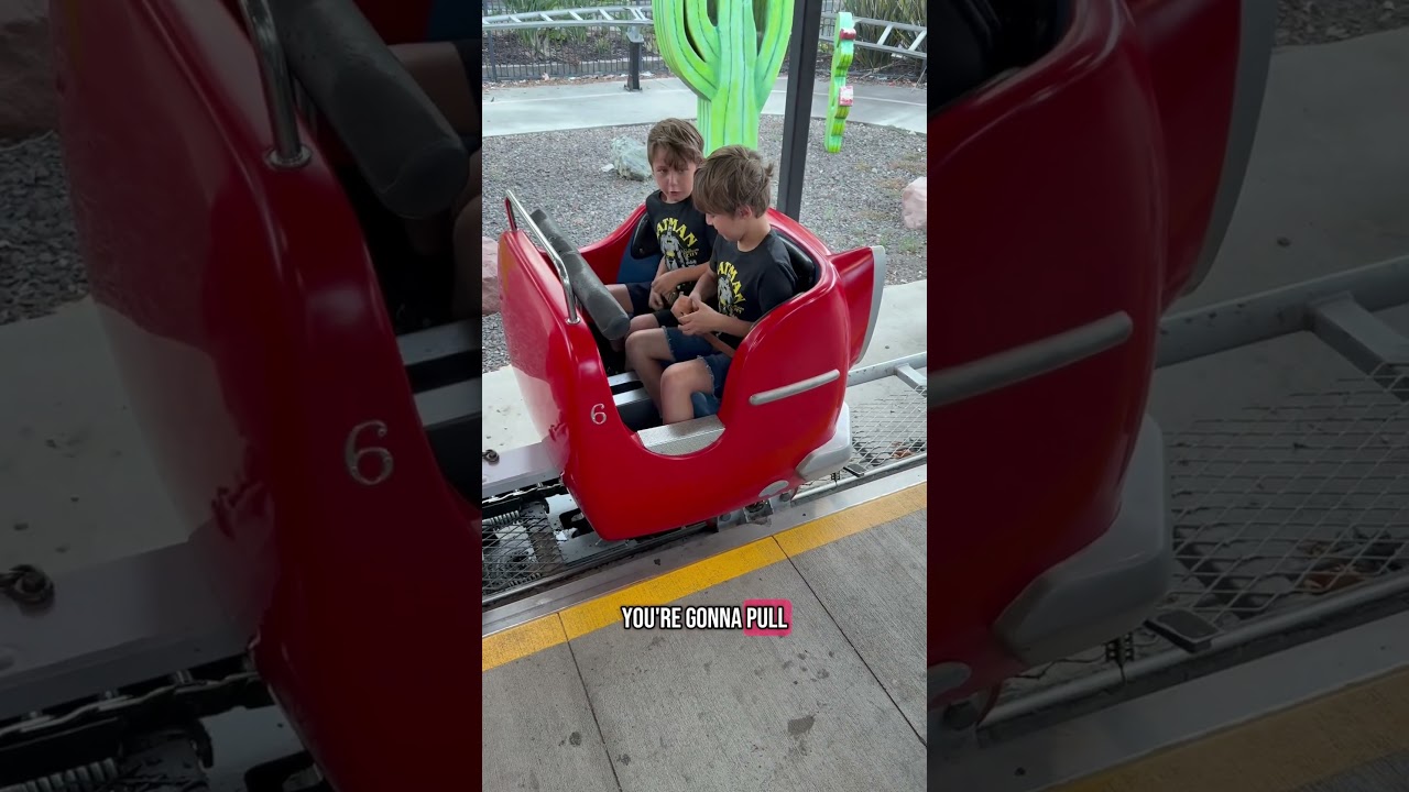 Safety 🎢 #sixflags #sixflagsmagicmountain #magicmountain #themepark #rollercoaster #kidsrides