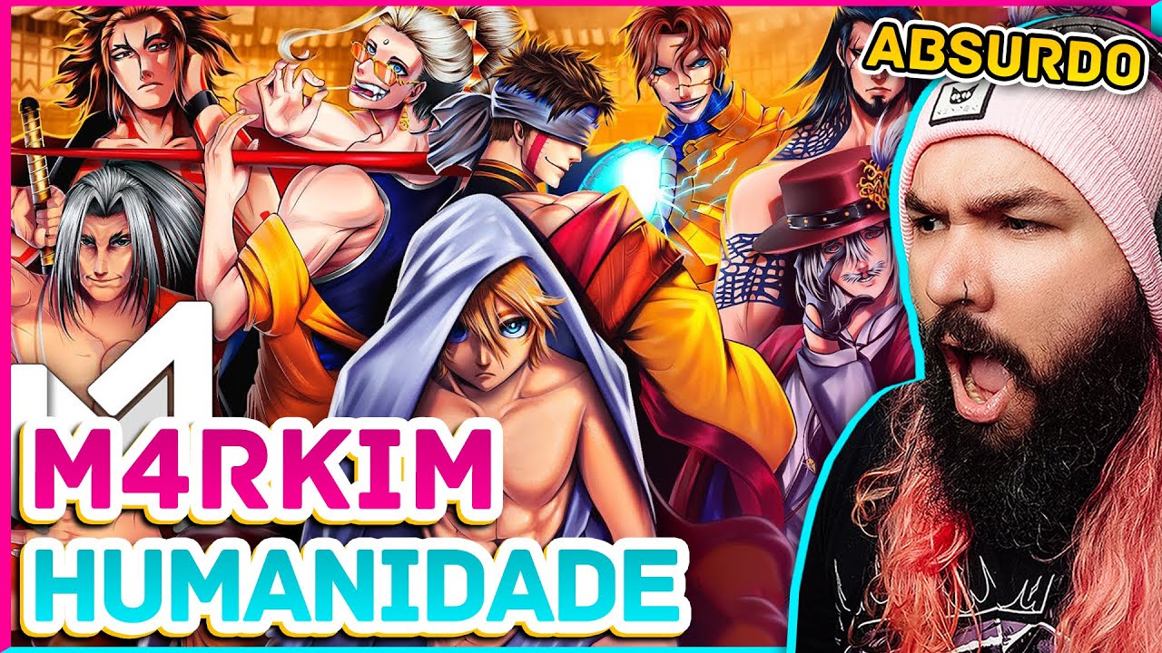React | M4rkim - Humanidade | Humanos (Shuumatsu no Valkyrie) | M&uacute;sica Geek