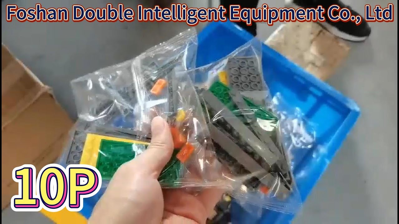 10P Automatic LEGO Brick Counting Packing Machine