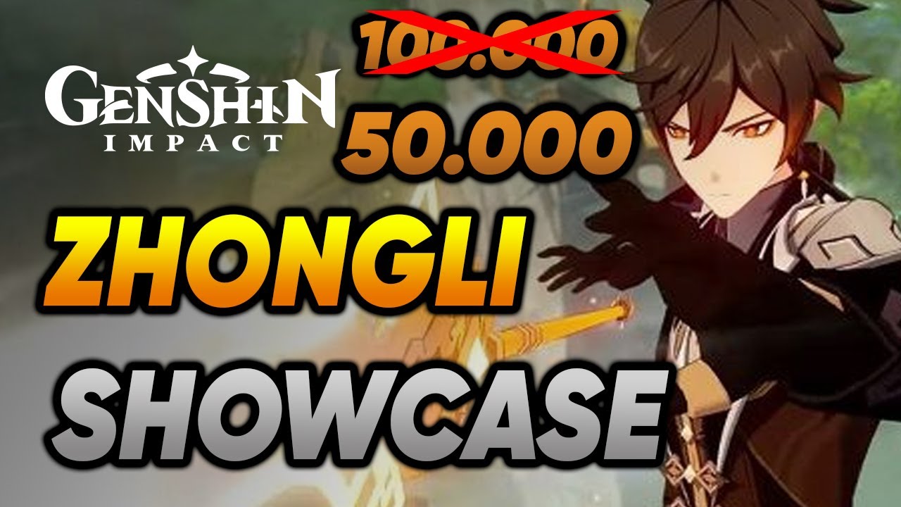 So stark ist ein durchschnittlicher Zhongli | Genshin Impact Showcase | deutsch Tipps & Tricks