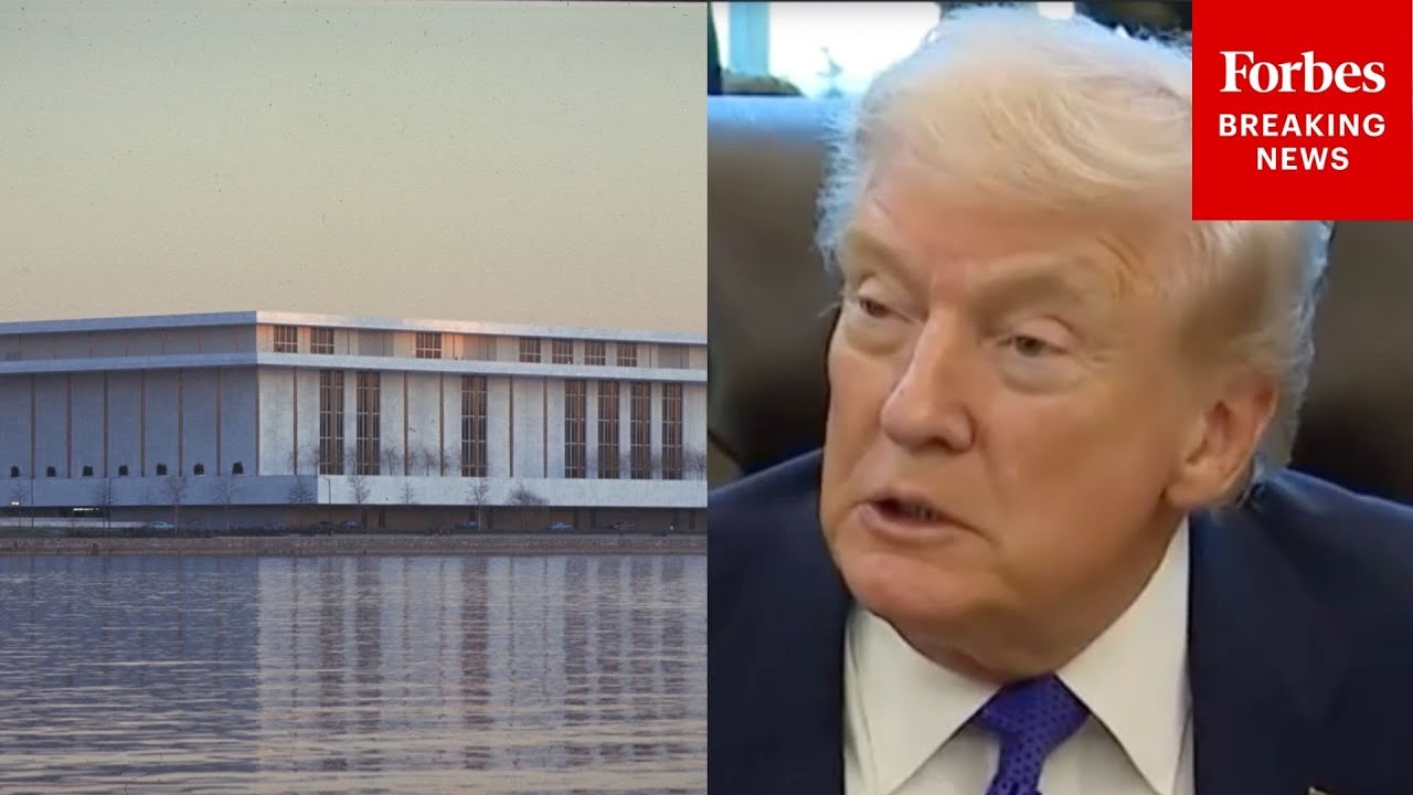 Trump Reveals Budget To Renovate Kennedy Center, Calls Current Building 'Dilapidated'