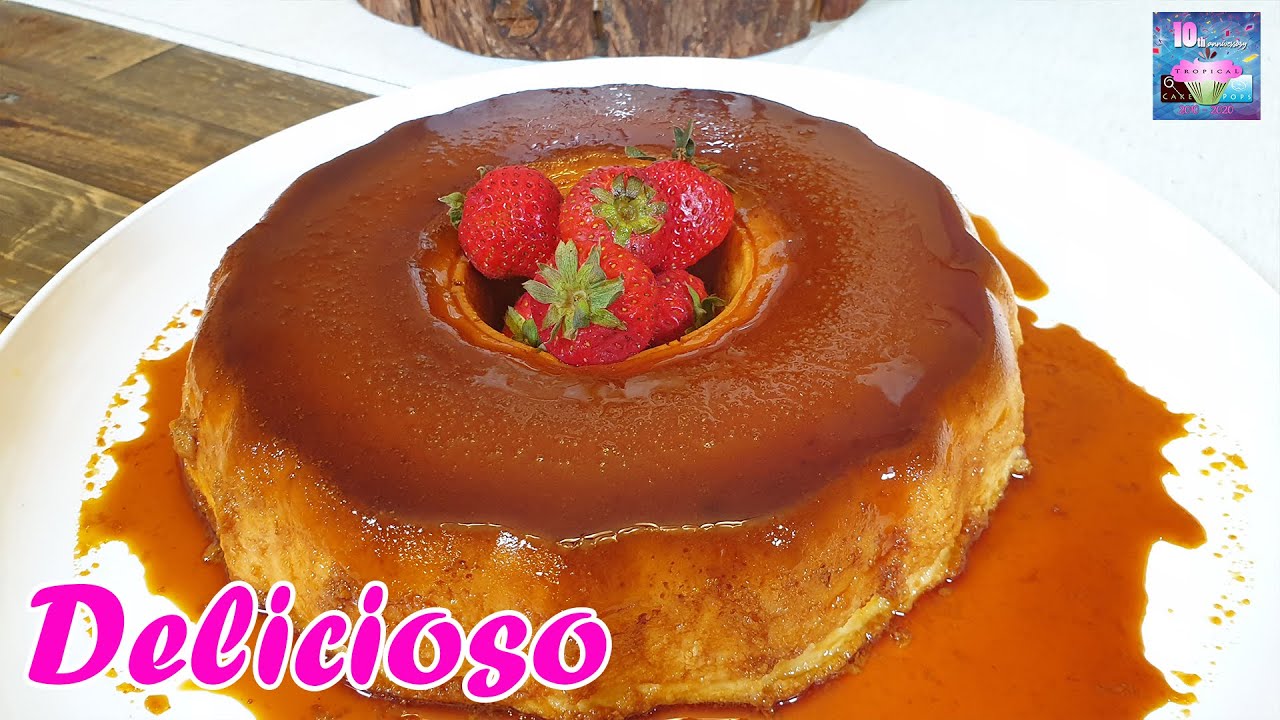 FLAN DE QUESO, DELICIOSO Y BIEN CREMOSO!