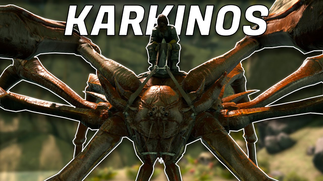 COMO TAMEAR KARKINOS y TODAS SUS HABILIDADES (PC, PS, XBOX) - ARK