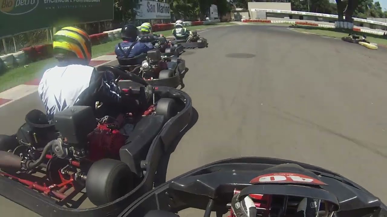 Etapa 2/ BKC Pro 1- Traçado 5 sentido horário- San Marino Kartódromo