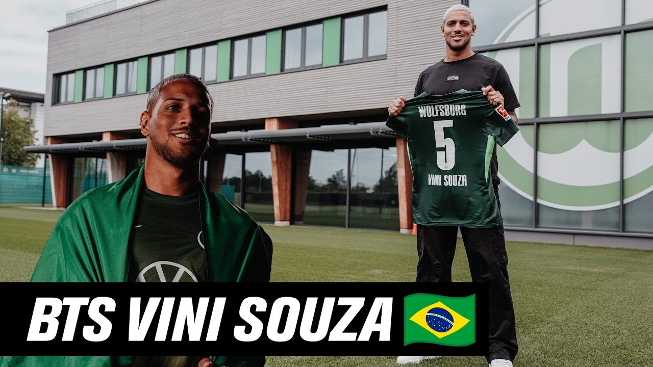 The first day with Vinicius Souza 🇧🇷 | Behind the Scenes | VfL Wolfsburg
