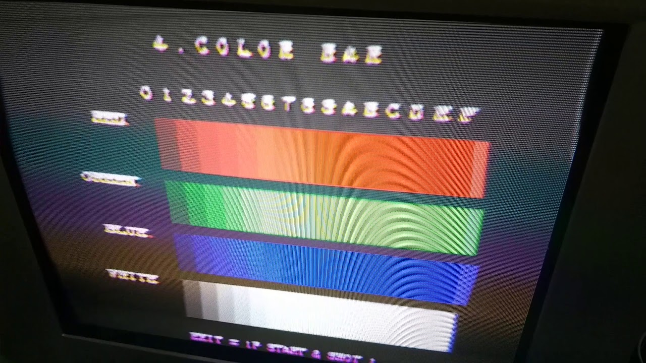 Rgb monitor eletrocyan hr715 + crt philips 25 flat