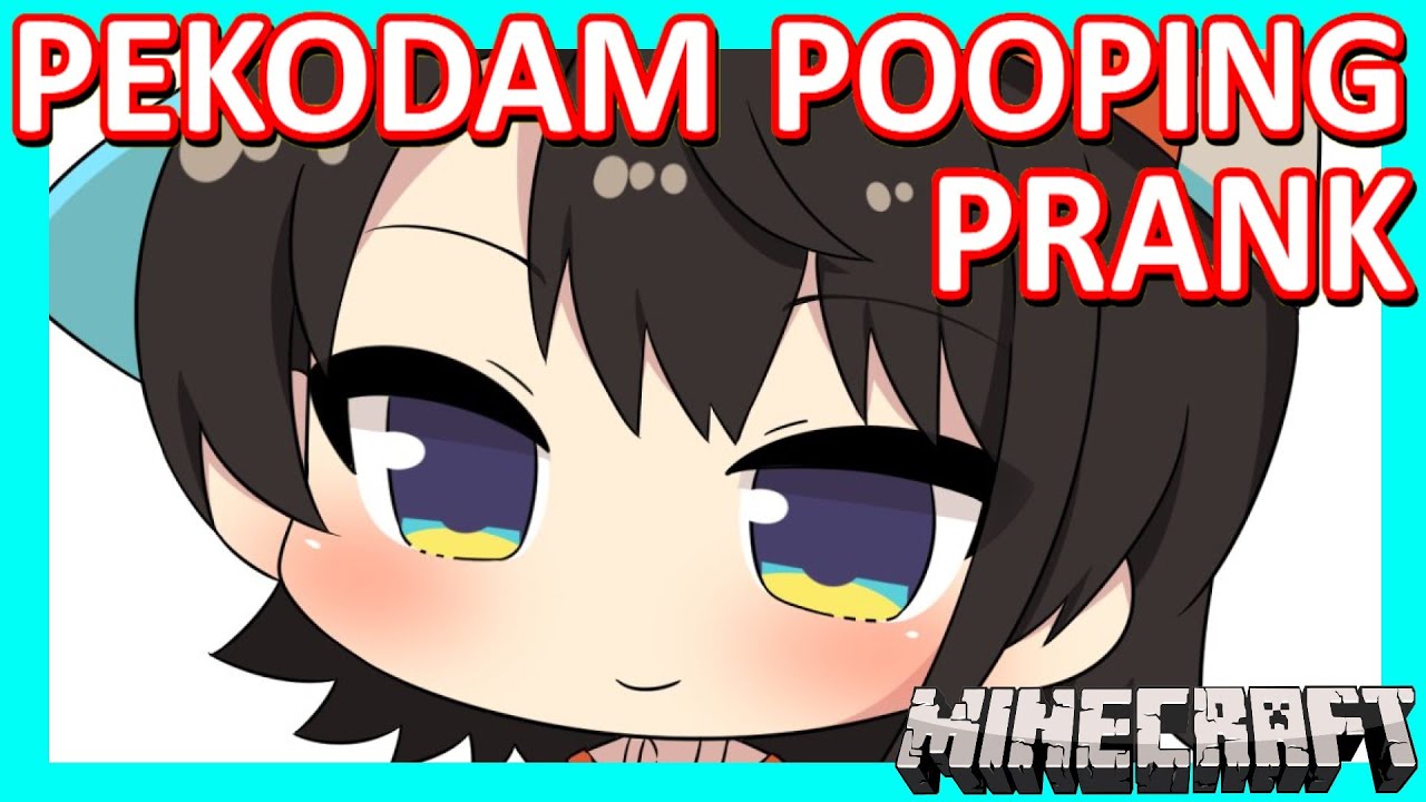 【Hololive】Subaru: Pekodam Pooping Prank【Minecraft】【Eng Sub】